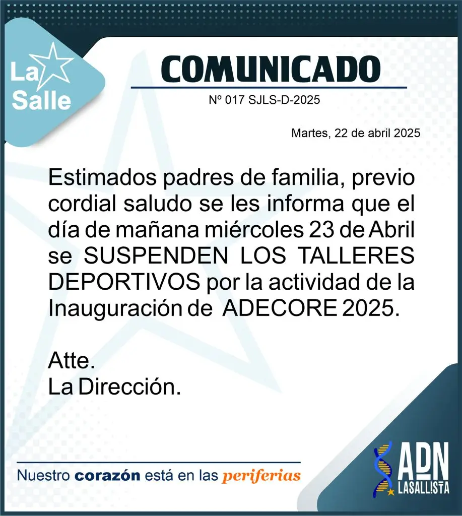 17 COMUNICADO