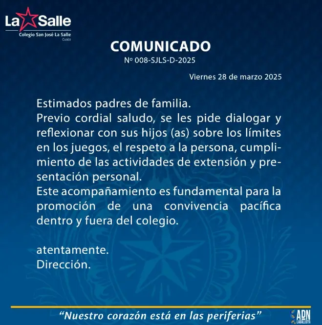 COMUNICADO 008