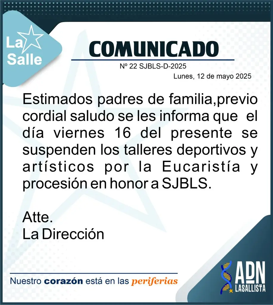 22 COMUNICADO