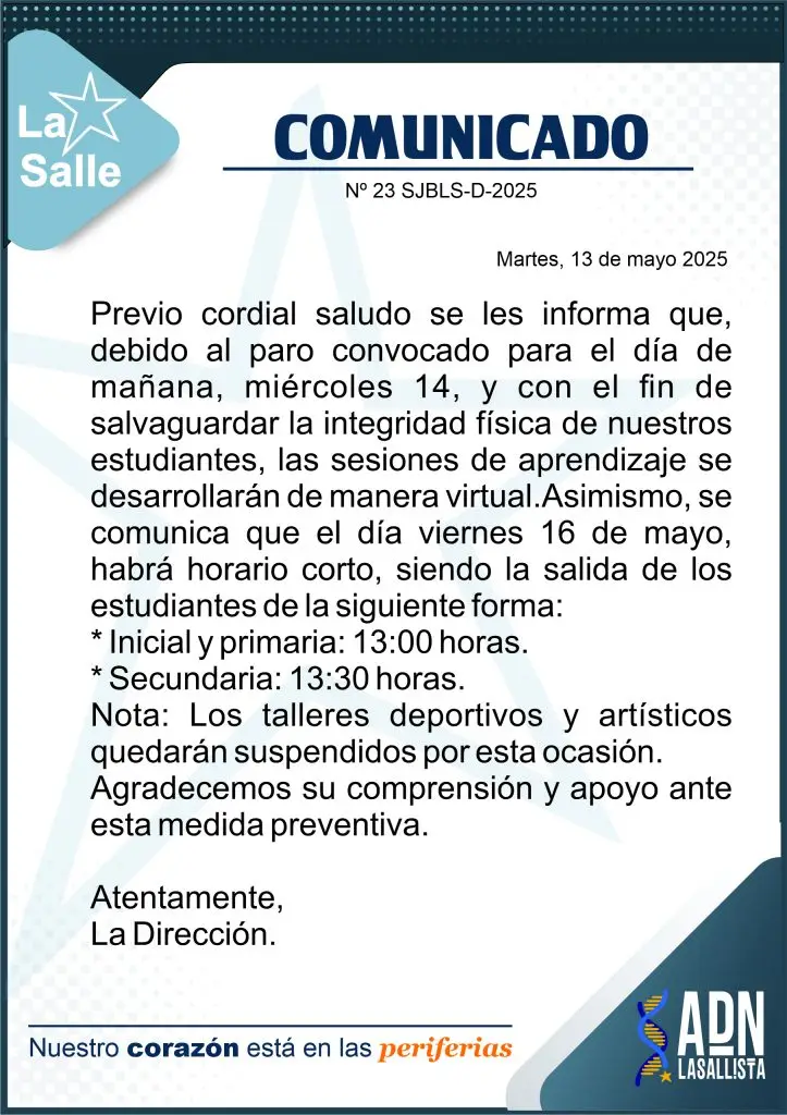 23 COMUNICADO