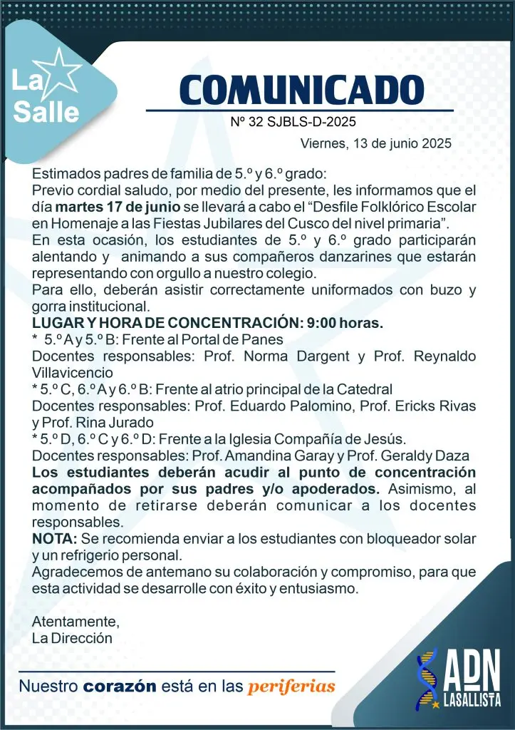 32 COMUNICADO