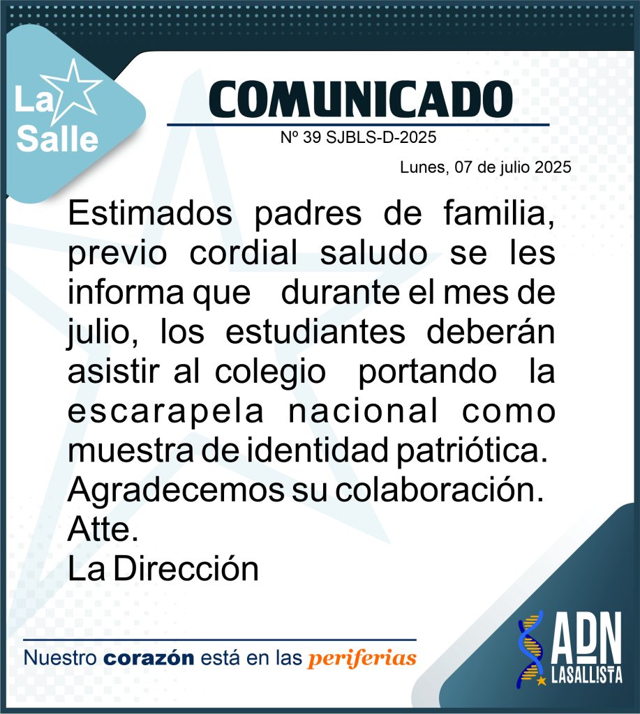 39 COMUNICADO