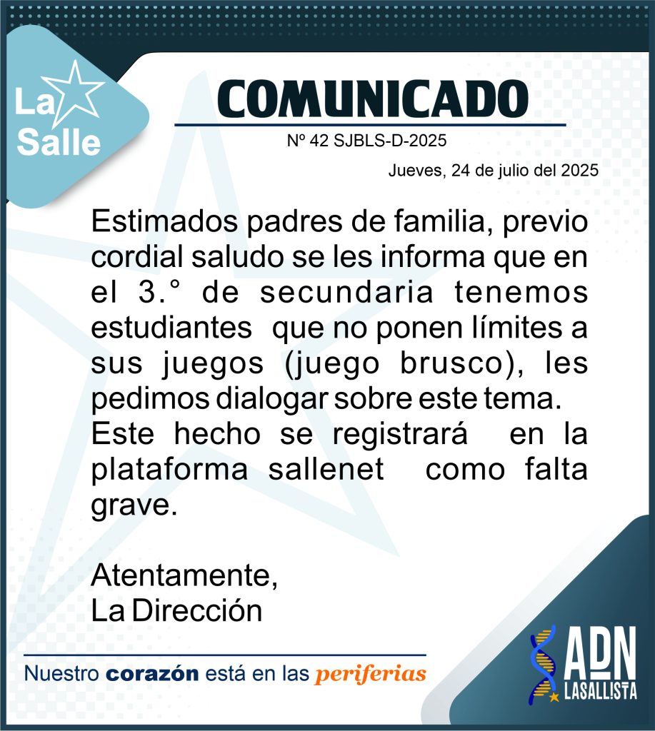 42 COMUNICADO