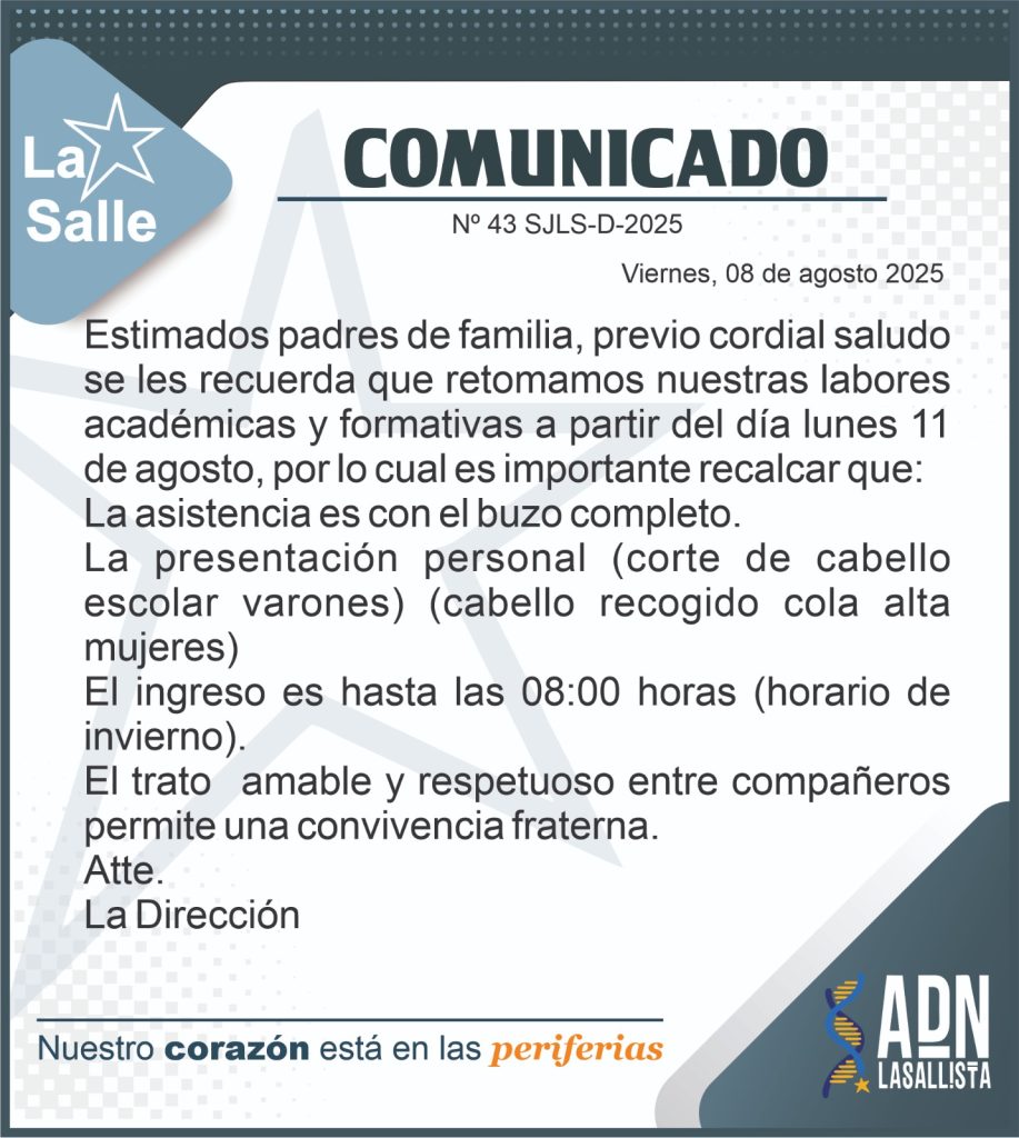 43 COMUNICADO