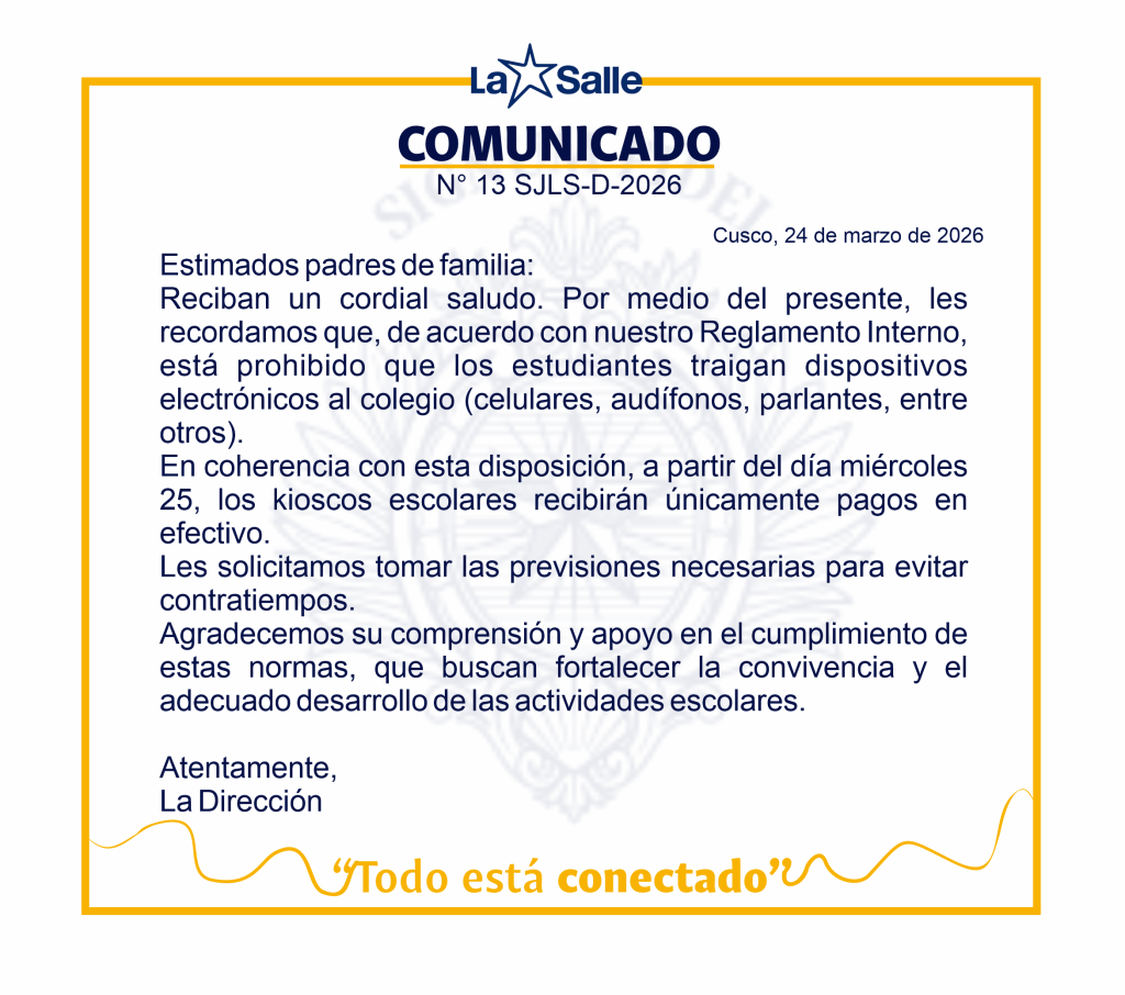 13 COMUNICADO