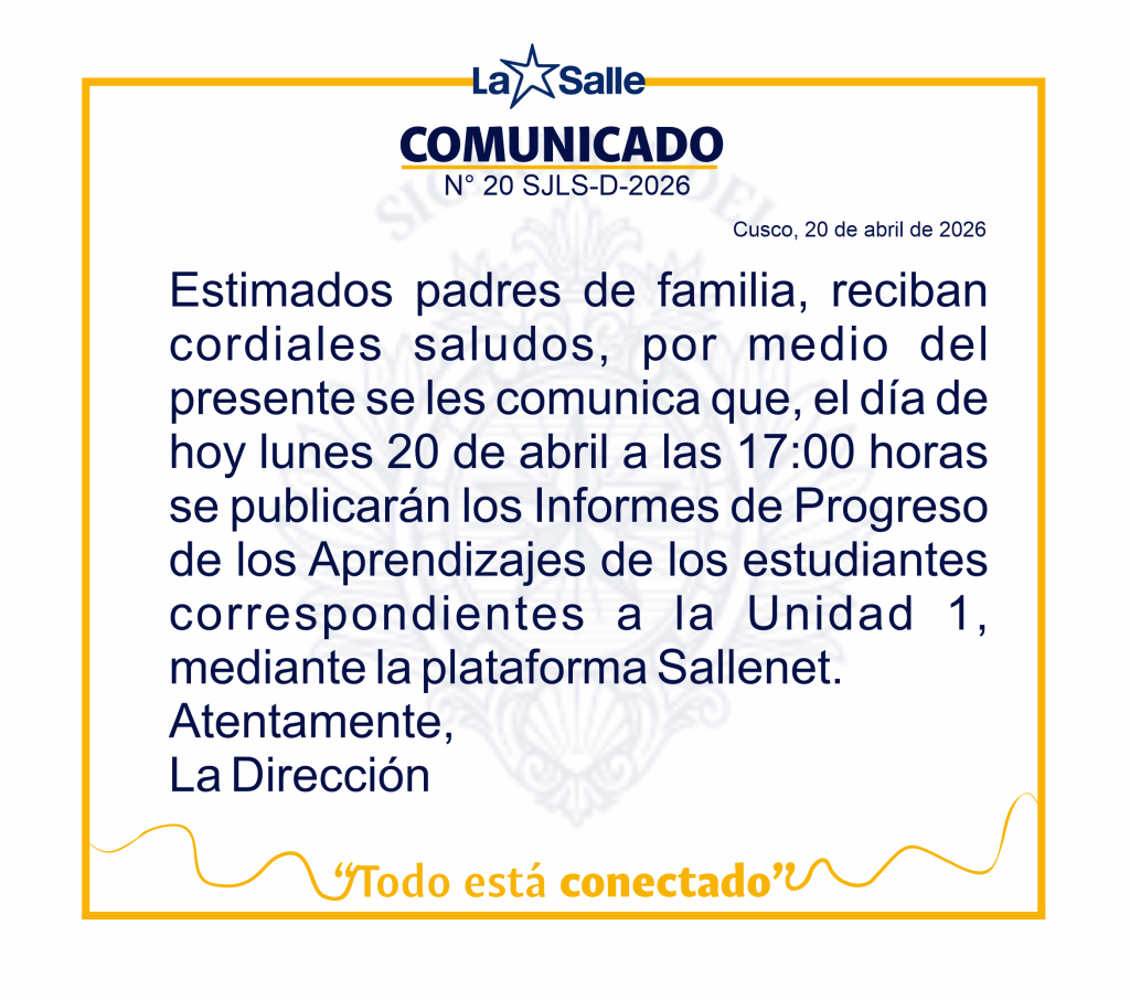 20 COMUNICADO