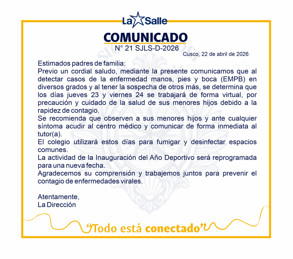 21 COMUNICADO