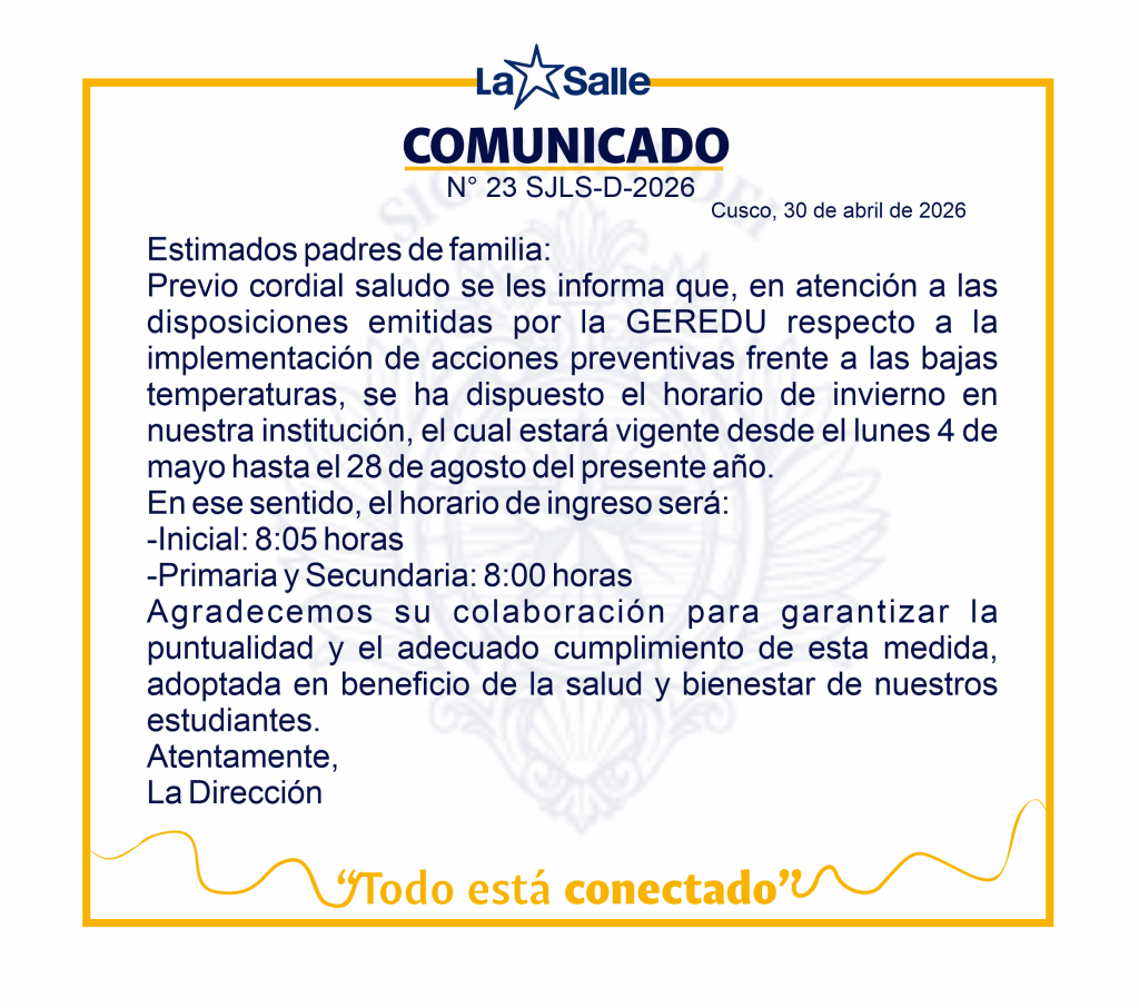 23 COMUNICADO