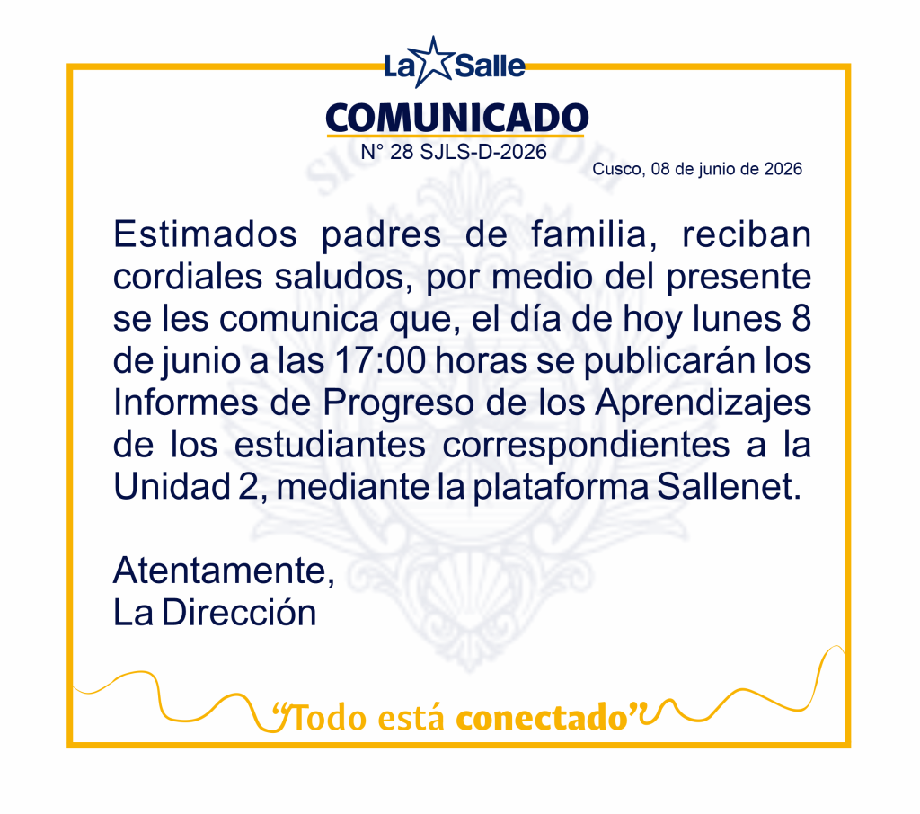 28 COMUNICADO