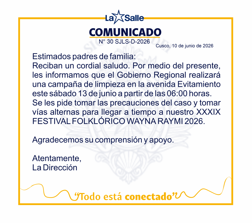 30 COMUNICADO