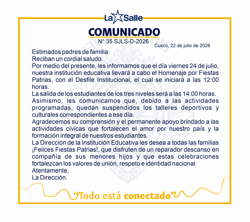 35 COMUNICADO