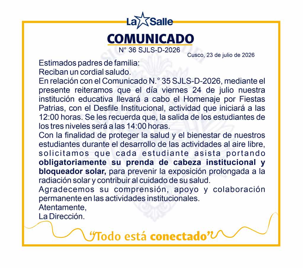 36 COMUNICADO